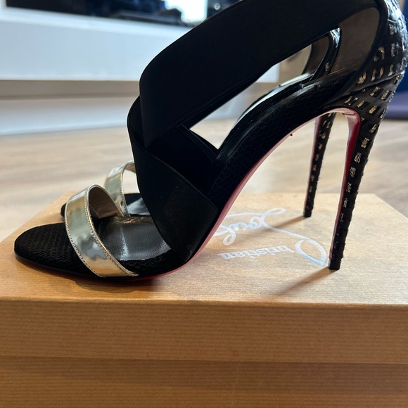 Christian Louboutin Strappy Heels - Picture 2 of 5